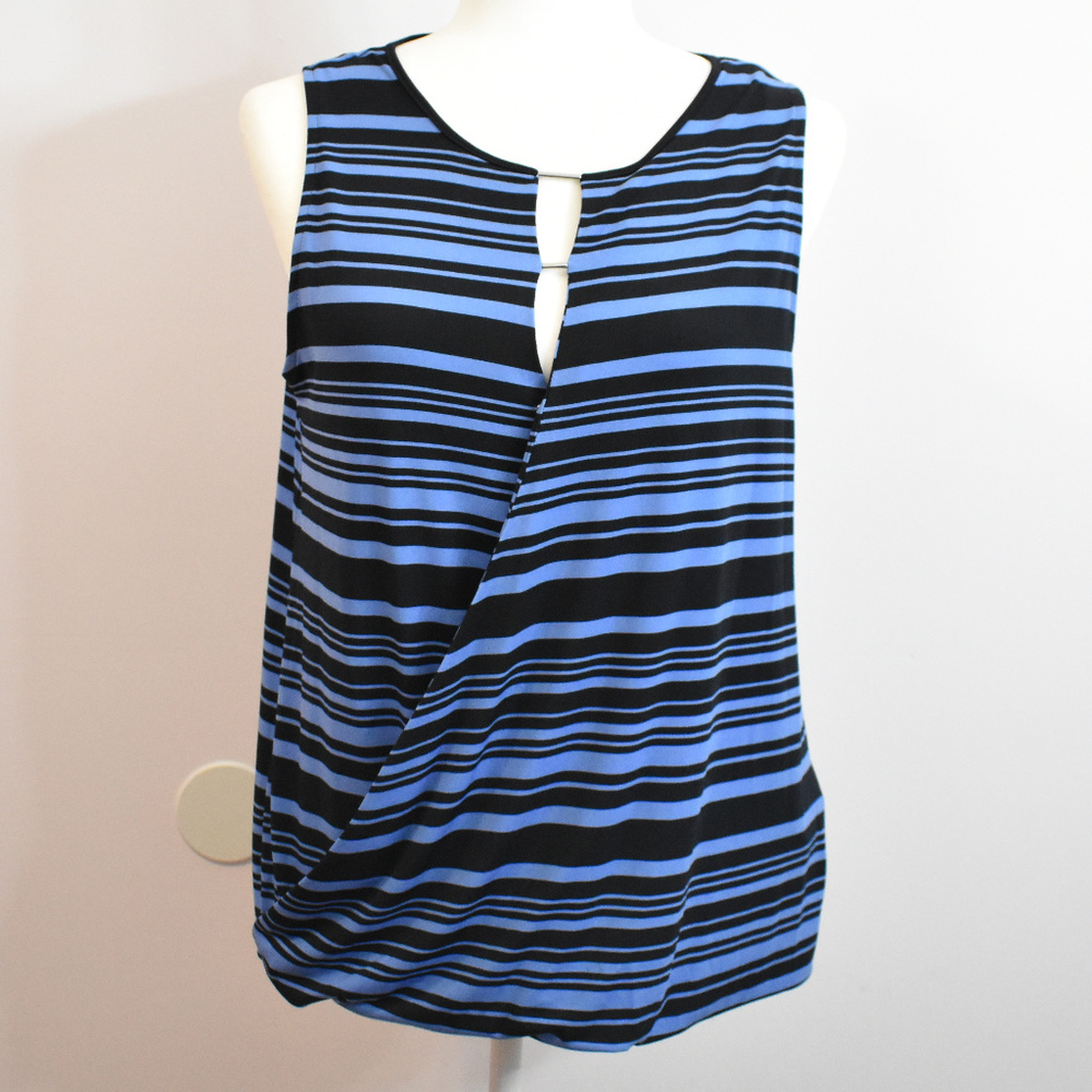 MICHAEL Michael Kors Sleeveless Draped Blouse S